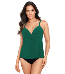 Miraclesuit Women's Rock Solid Allura Tankini Top