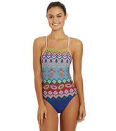Sporti Granny Sweater Gingerbread Mermaid Micro Back One Piece Swimsuit