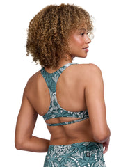 JOLYN Women's Doris Shorebreak Racerback Bikini Top