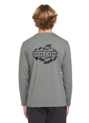 Volcom Men's Oval Track Loose Long Sleeve Sun Shirt