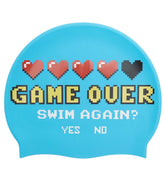 Sporti Game Over Silicone Swim Cap