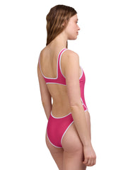JOLYN Women's Catherine French Cut One Piece Swimsuit