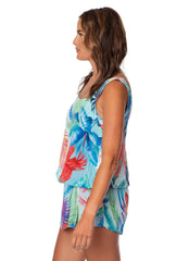 Jantzen Women's Sunset Spirit Jennifer Summer Cover Up Set