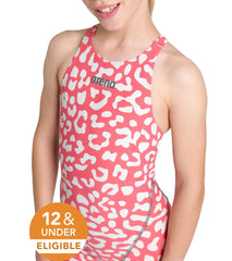 Arena Girls' Powerskin ST Next Limited Edition Open Back Tech Suit Swimsuit