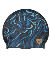 Arena Lydia Jacoby Wavy Flat Silicone Swim Cap