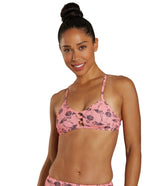 JOLYN Women's Tomcat Papaya Flammy Bikini Top