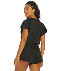 Dolfin Aquashape Women's Solid Swim Romper