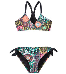 Hurley Turkish Floral Halter & Retro Two Piece Swimsuit