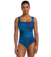 TYR Women's Lamina Square Neck Controlfit Durafast Elite One Piece Swimsuit
