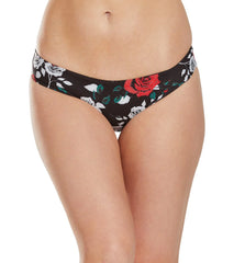 Hurley Quick Dry Rosez Reversible Cheeky Bikini Bottom