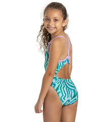 Sporti x Alex & Gretchen Walsh Whimsy Thin Strap One Piece Swimsuit Youth (22-28)