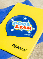 Sporti x Alex & Gretchen Walsh Pool Star Silicone Swim Cap