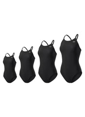 TYR Women's Non Poly Fit Kit Thin Strap One Piece Swimsuit