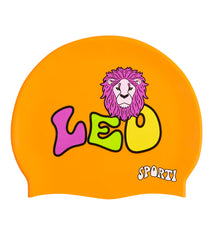 Sporti Groovy Zodiac Leo Silicone Swim Cap