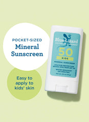 Blue Lizard Kids' Mineral SPF 50 Sunscreen Stick 0.5 oz