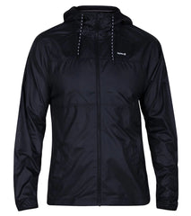 Hurley Men's Protect Solid Windbreaker Jacket