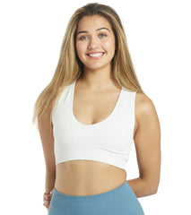 Spiritual Gangster Ribbed Metta Plunge Yoga Brami