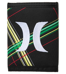 Hurley Guys' Rasta Tri-Fold Wallet