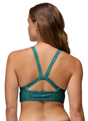prAna Women's Marine Street Checker Bikini Top