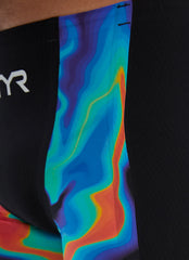 TYR Men's Shockwave Infrared High Waist Jammer Tech suit Swimsuit