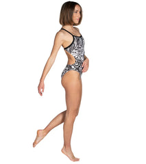 Arena Women's Tropics Challenge Back One Piece Swimsuit