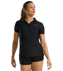 TYR Women's Short Sleeve Polo