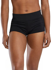 TYR Women's Solid Durafast Elite Casey Boyshort Bikini Bottom