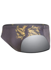 Turbo Men's Black Carpa Water Polo Brief