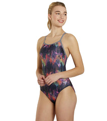 Dolfin Uglies Women's City Lights V-2 Back One Piece Swimsuit