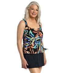 Maxine Women's Watercolor Expressions Swim Dress