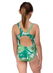 JOLYN Girls' Kara Leaves One Piece Swimsuit