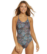Dolfin Uglies Women's Revibe Star Light Low X-Back One Piece Swimsuit