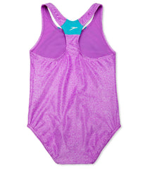 Speedo Girls' Sport Splice One Piece Swimsuit (Big Kid)
