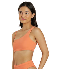 JOLYN Women's Solid Willa Bikini Top