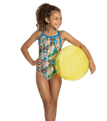 Sporti x Mat Chavez Limited Edition Backstroke Beauties Thin Strap One Piece Swimsuit Youth (22-28)