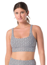 Beach House Women's Endless Summer Empower Crop Bikini Top