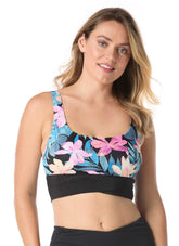 Beach House Sport Women's Wild Calypso Rib Bala Crop Top