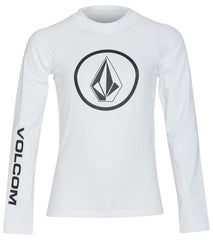 Volcom Boys' Lido Solid Long Sleeve Rashguard (Big Kid)