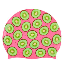 Sporti Love Kiwi Silicone Swim Cap