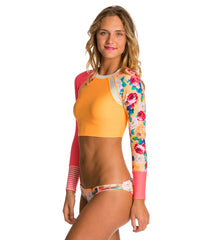 Body Glove Breathe Sanctuary L/S Swim Crop Rashguard