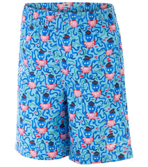 Dolfin Boys' The Captain Printed Swim Trunk (Little Kid)