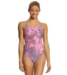 Arena Women's Starflower MaxLife Challenge Back One Piece Swimsuit