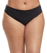 Volcom Plus Size Simply Seamless Modest Bikini Bottom