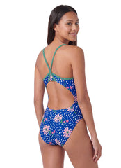 Sporti Coastal Daisy Thin Strap One Piece Swimsuit (22-44)