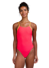 JOLYN Women's Perry Contrast One Piece Swimsuit