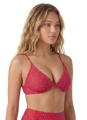Sporti Tidal Dots Underwire Bikini Top (D/DD/E/F)