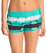 Hurley Women's Phantom Block Party Tie Dye 2.5 Beachrider Boardshort