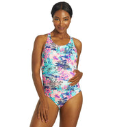EQ Swimwear Women's Tropical Jungle Harmony Maternity One Piece Swimsuit