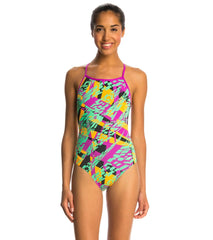Dolfin Zephyr V-Back One Piece Swimsuit