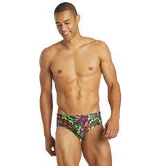 Sporti x Tyler Wallach Limited Edition Rainbow Rave Brief Swimsuit